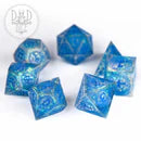 Crown of Magic (Handmade) - 7 Dice Set (ONLINE ORDER ONLY)