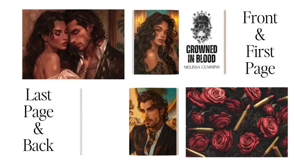 Crowned In Blood Book Box - Dark Mafia Romance Special Edition with Sprayed Edges (ONLINE ORDER ONLY)