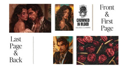Crowned In Blood Hardcover Only - Dark Mafia Romance Special Edition
