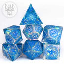 Crown of Magic (Handmade) - 7 Dice Set (ONLINE ORDER ONLY)