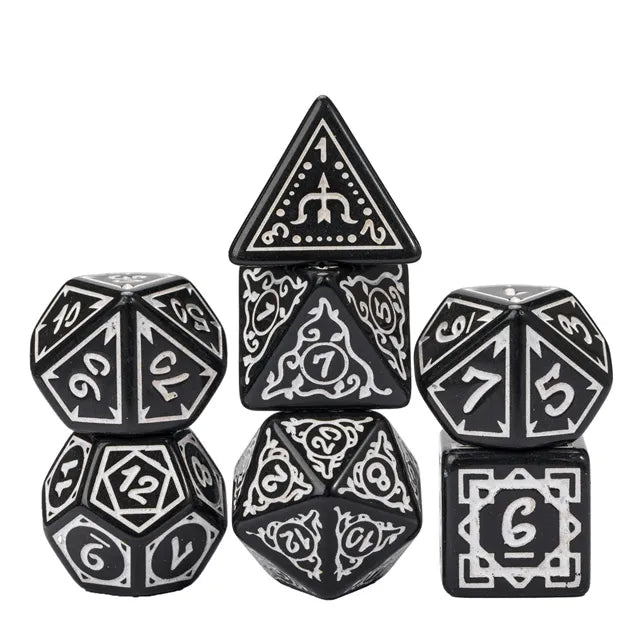 Cryptic Knots: Misty RPG Dice Set (ONLINE ORDER ONLY)