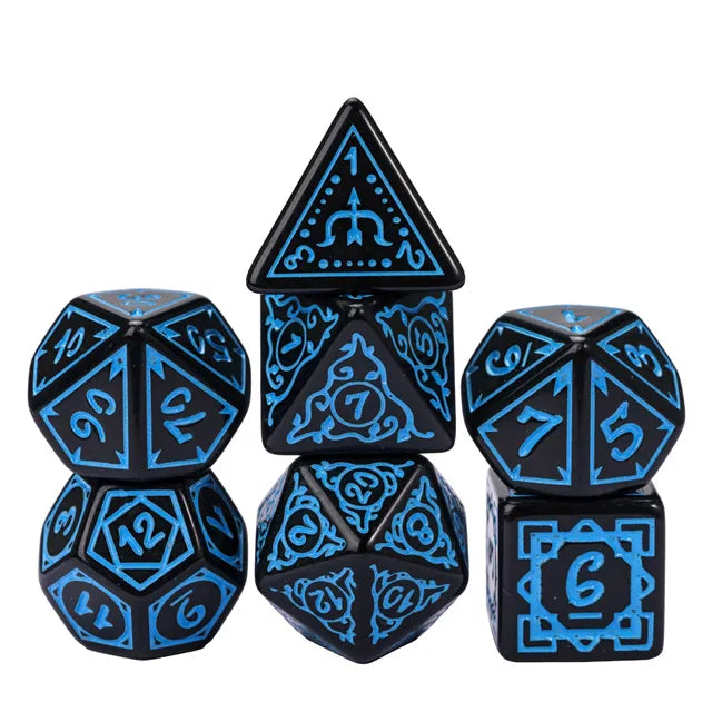 Cryptic Knots: Ocean RPG Dice Set (ONLINE ORDER ONLY)