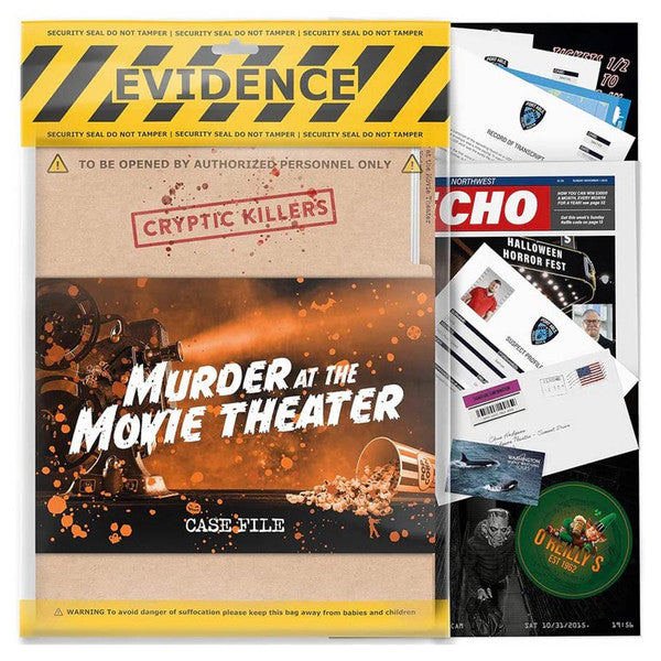 Cryptic Killers: Murder at the Movie Theater