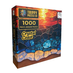 Crystal Coast 1000 Piece Jigsaw Puzzle Trippy