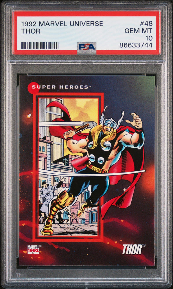 1992 MARVEL UNIVERSE THOR  #48 - PSA 10 (Online Order Only)