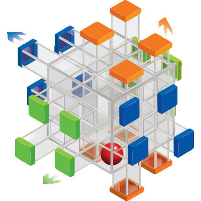 Cubiko 3D Maze Puzzle Game Mind Matters (ONLINE ORDER ONLY)