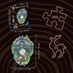 Cuckoo Clock 300 Piece Wood Jigsaw Puzzle Ravensburger (ONLINE ORDER ONLY)