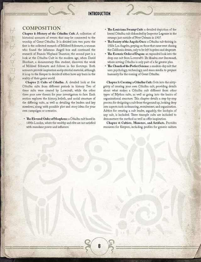 Call of Cthulhu: Cults of Cthulhu (ONLINE ORDER ONLY)