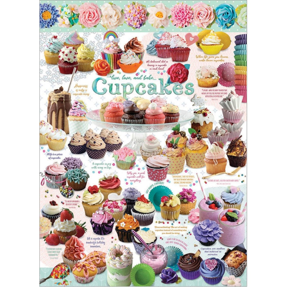 Cupcake Time 1000 Piece Jigsaw Puzzle Cobble Hill (ONLINE ORDER ONLY)
