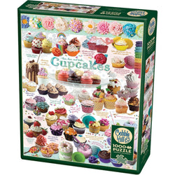 Cupcake Time 1000 Piece Jigsaw Puzzle Cobble Hill (ONLINE ORDER ONLY)
