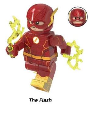 The Flash Custom Minifigure (Online Only)