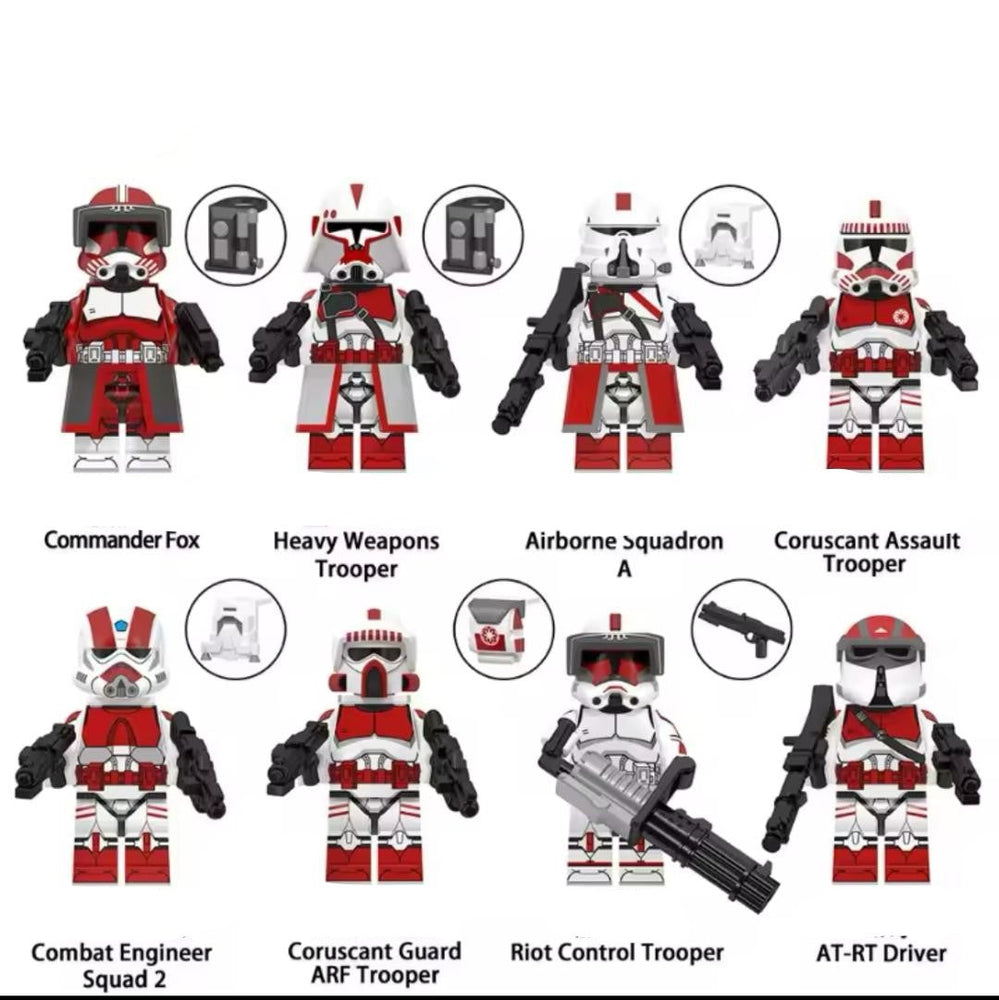 Stormtrooper Minifigure Set – Exclusive Set of 8 (Online Only)
