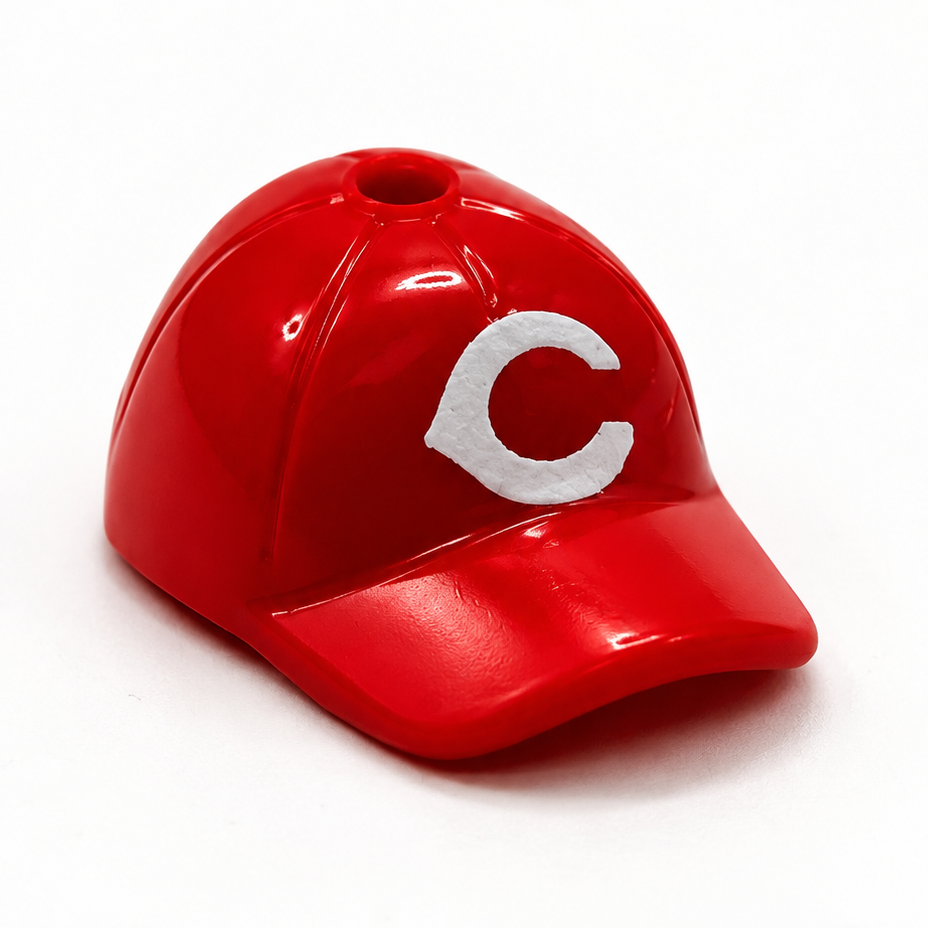 CIN Baseball Cap for Minifigs (ONLINE ORDER ONLY)