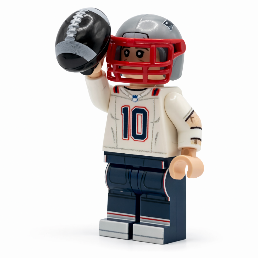 #10 QB Patriots Football Player Minifig (ONLINE ORDER ONLY)