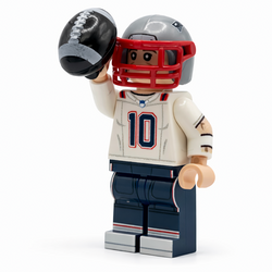 #10 QB Patriots Football Player Minifig (ONLINE ORDER ONLY)