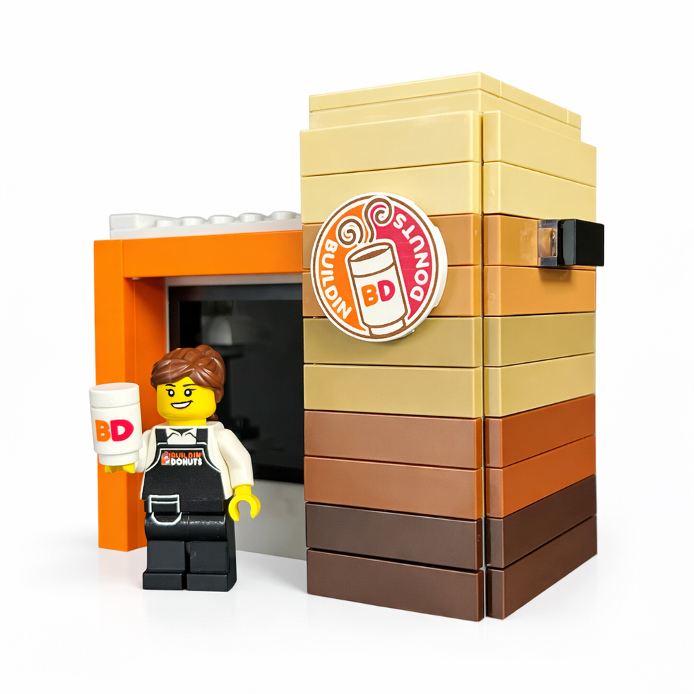 Buildin' Donuts Stand with Minifig (ONLINE ORDER ONLY)