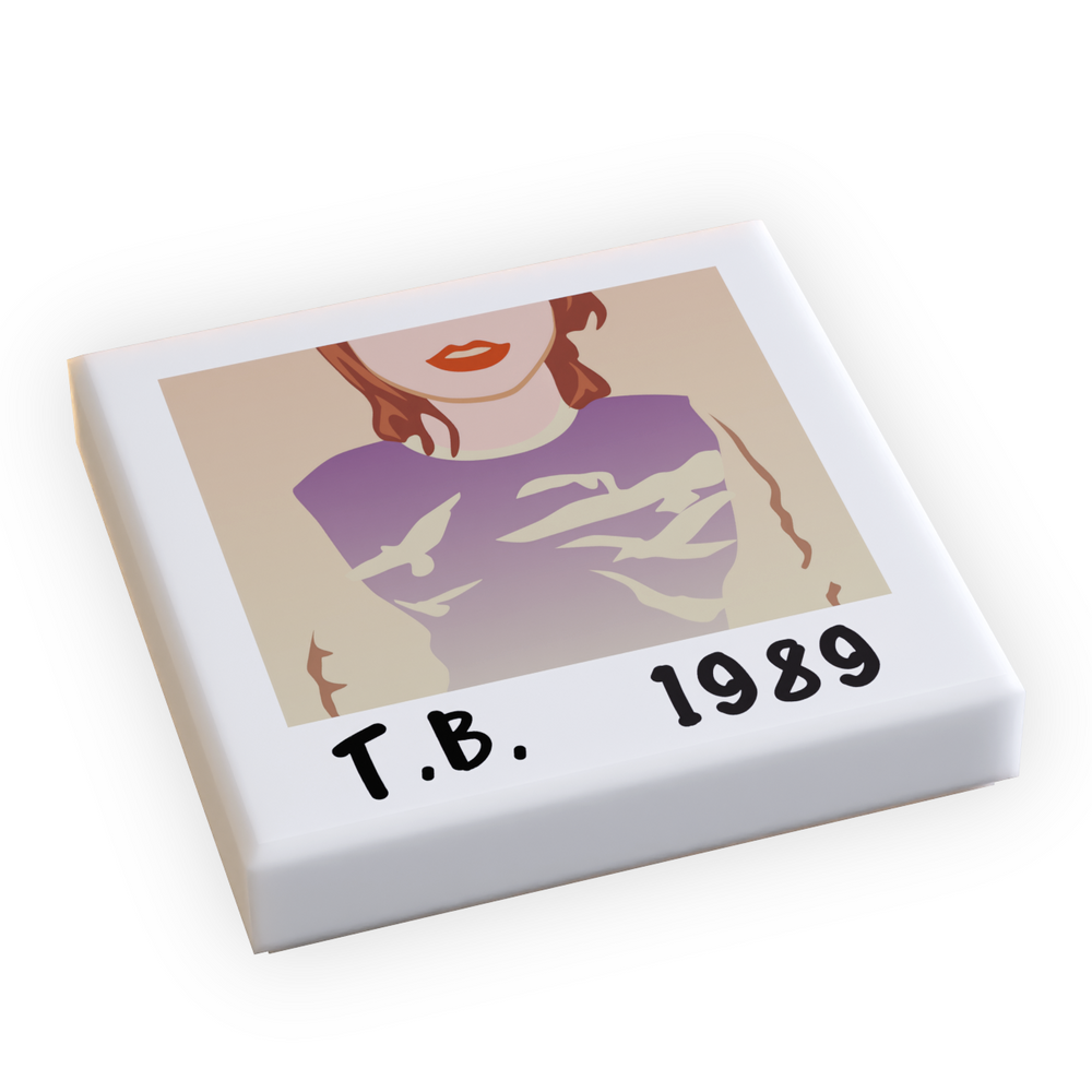 Taylor Bricks 1989 Music Album Cover (2x2 Tile) (ONLINE ORDER ONLY)