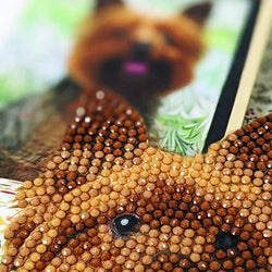 Cute Dog Crystal Art Notebook Kit Craft Buddy (ONLINE ORDER ONLY)
