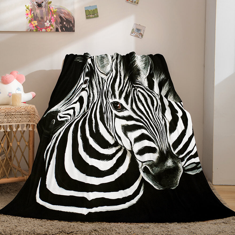 Cute Animals Soft Flannel Fleece Throw Cosplay Blanket (Online Order Only)