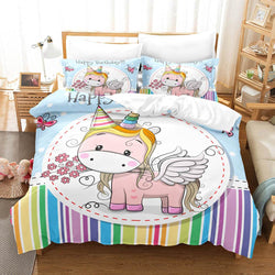 Unicorn Bedding Set Duvet Covers Bed Sets (Online Order Only)