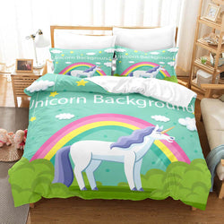 Unicorn Bedding Set Duvet Covers Bed Sets (Online Order Only)