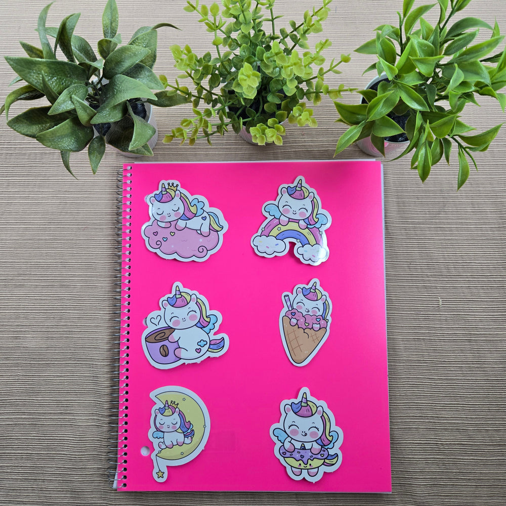 Cute Unicorn Series 1 Stickers (ONLINE ORDER ONLY)