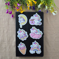 Cute Unicorn Series 1 Stickers (ONLINE ORDER ONLY)