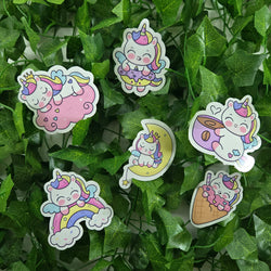 Cute Unicorn Series 1 Stickers (ONLINE ORDER ONLY)