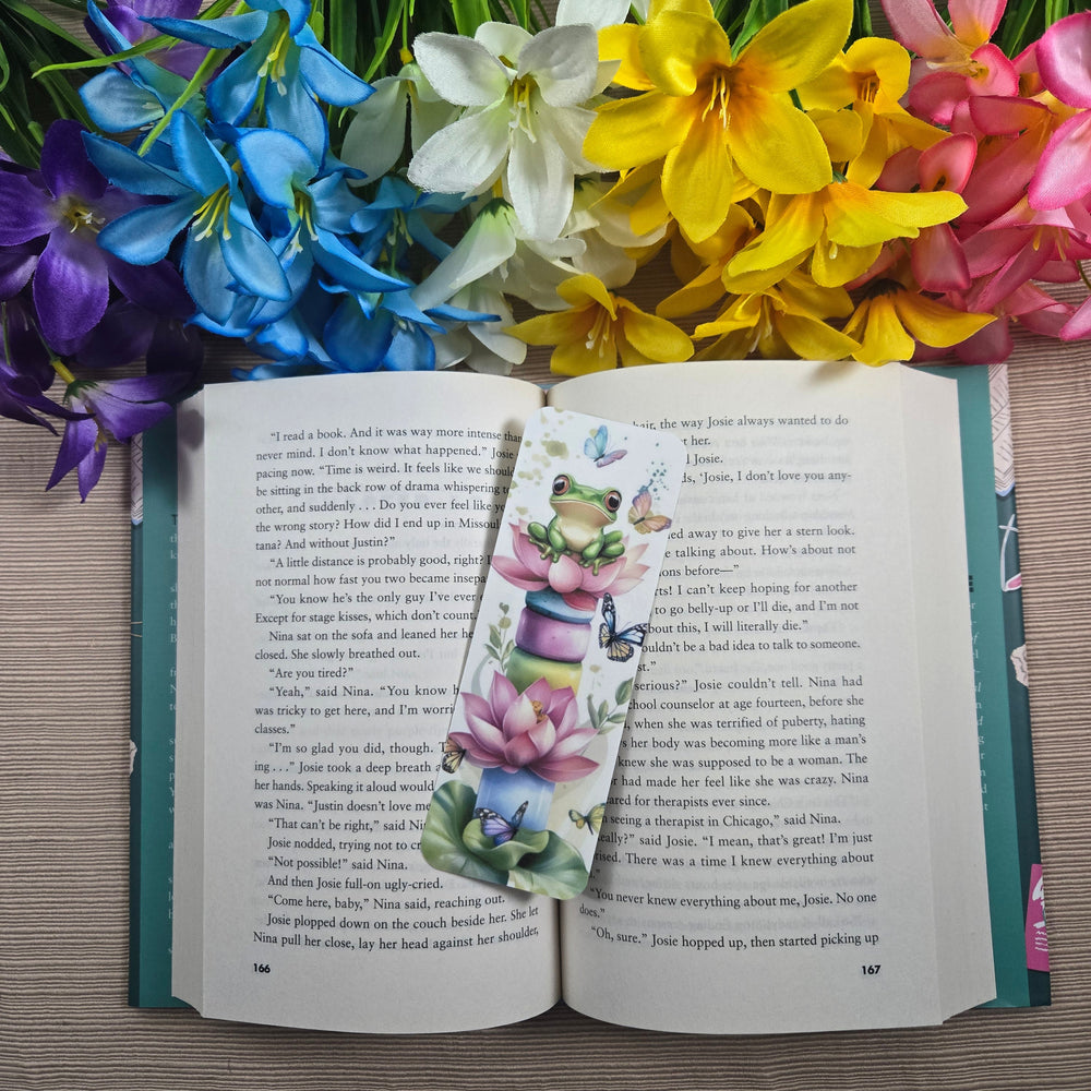 Cute Cartoon Frog Bookmark (ONLINE ORDER ONLY)