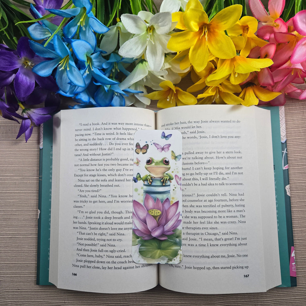 Cute Cartoon Frog Bookmark (ONLINE ORDER ONLY)