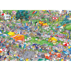 Cycle Race 1000 Piece Jigsaw Puzzle Heye (ONLINE ORDER ONLY)