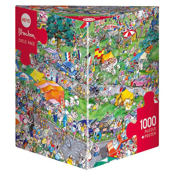 Cycle Race 1000 Piece Jigsaw Puzzle Heye (ONLINE ORDER ONLY)