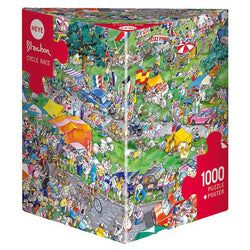Cycle Race 1000 Piece Jigsaw Puzzle Heye (ONLINE ORDER ONLY)