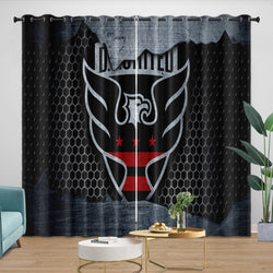 D.C. United Curtains Blackout Window Drapes Room Decoration (Online Order Only)