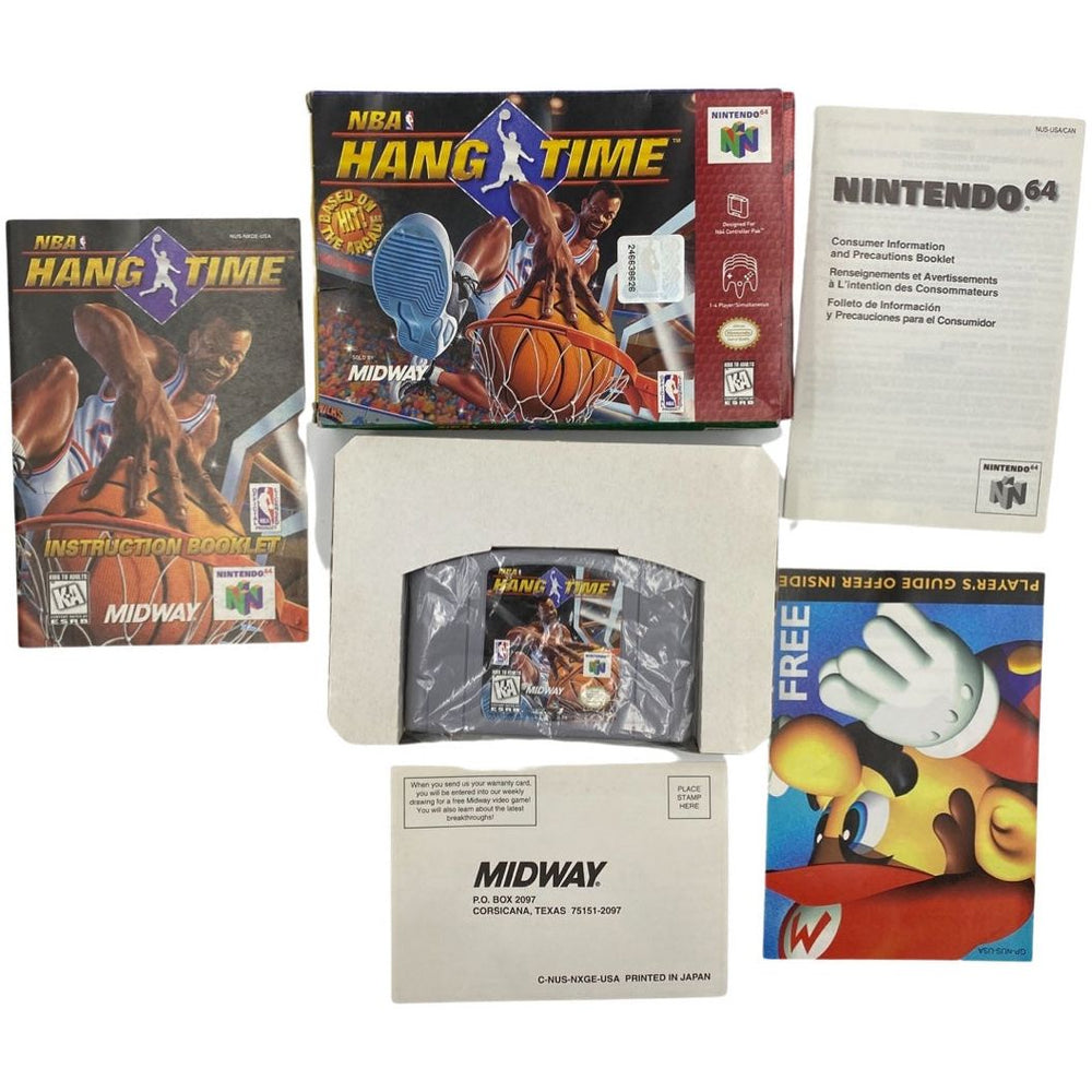 NBA Hang Time - Nintendo 64 (CIB) (Online Order Only)