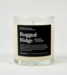 Rugged Ridge Glass Candle- Candle For Him (Online Order Only)