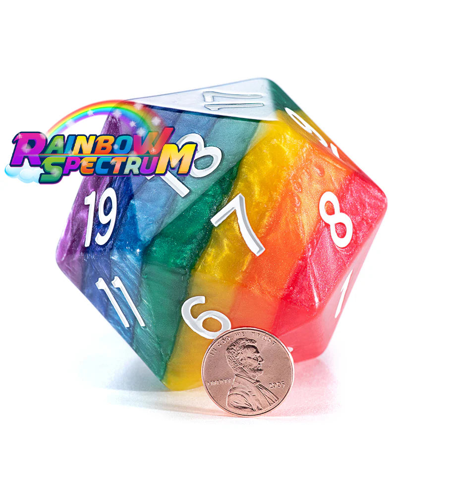 Gate Keeper Games - Giant 58mm Spindown D20 Epic Dice (ONLINE ORDER ONLY)