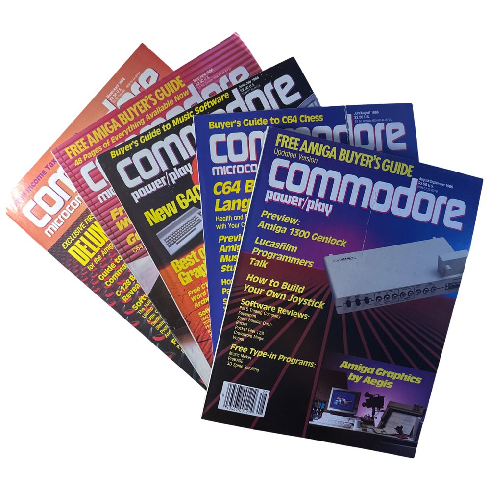 Commodore Microcomputer Magazine (1986) (Online Order Only)