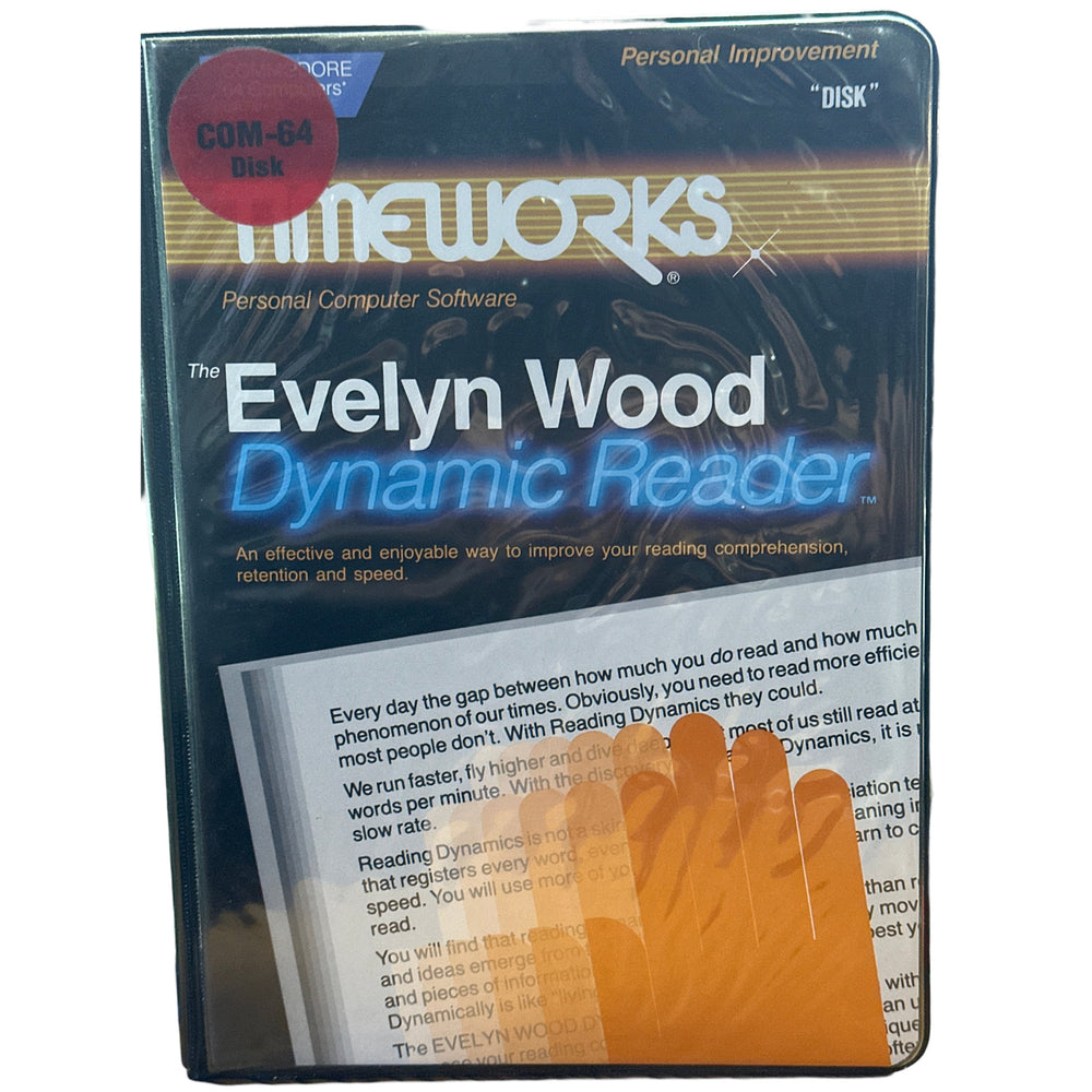 Evelyn Wood Dynamic Reader - Commodore 64 (Online Order Only)
