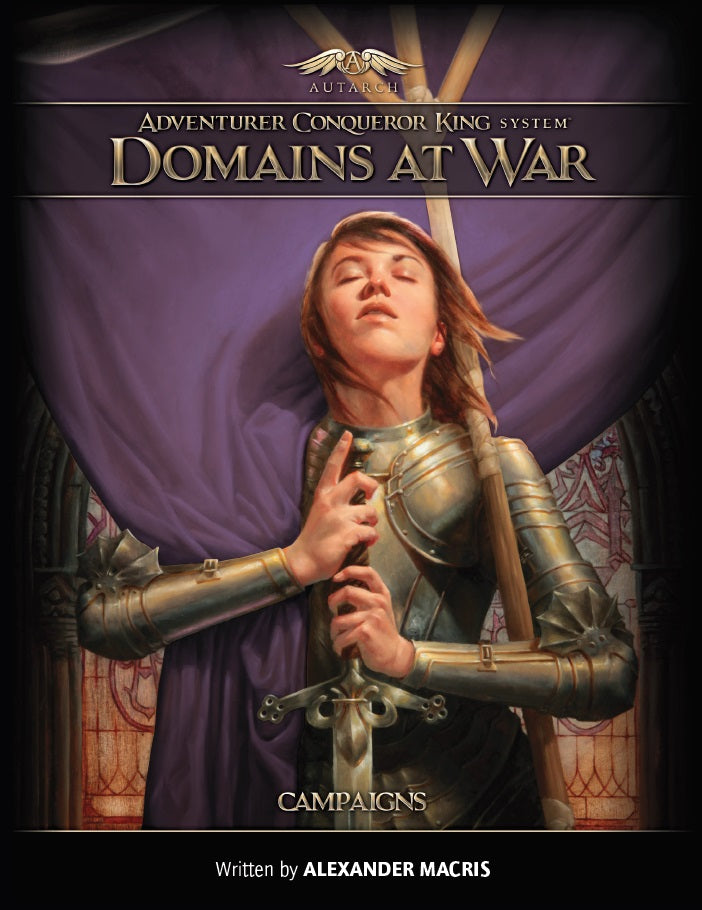 ACKS Domains at War: Campaigns (softcover) (Online Only)