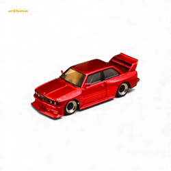 (Pre-Order) SW BMW E30 M3 LTO Modified - Red 1:64 (ONLINE ORDER ONLY)