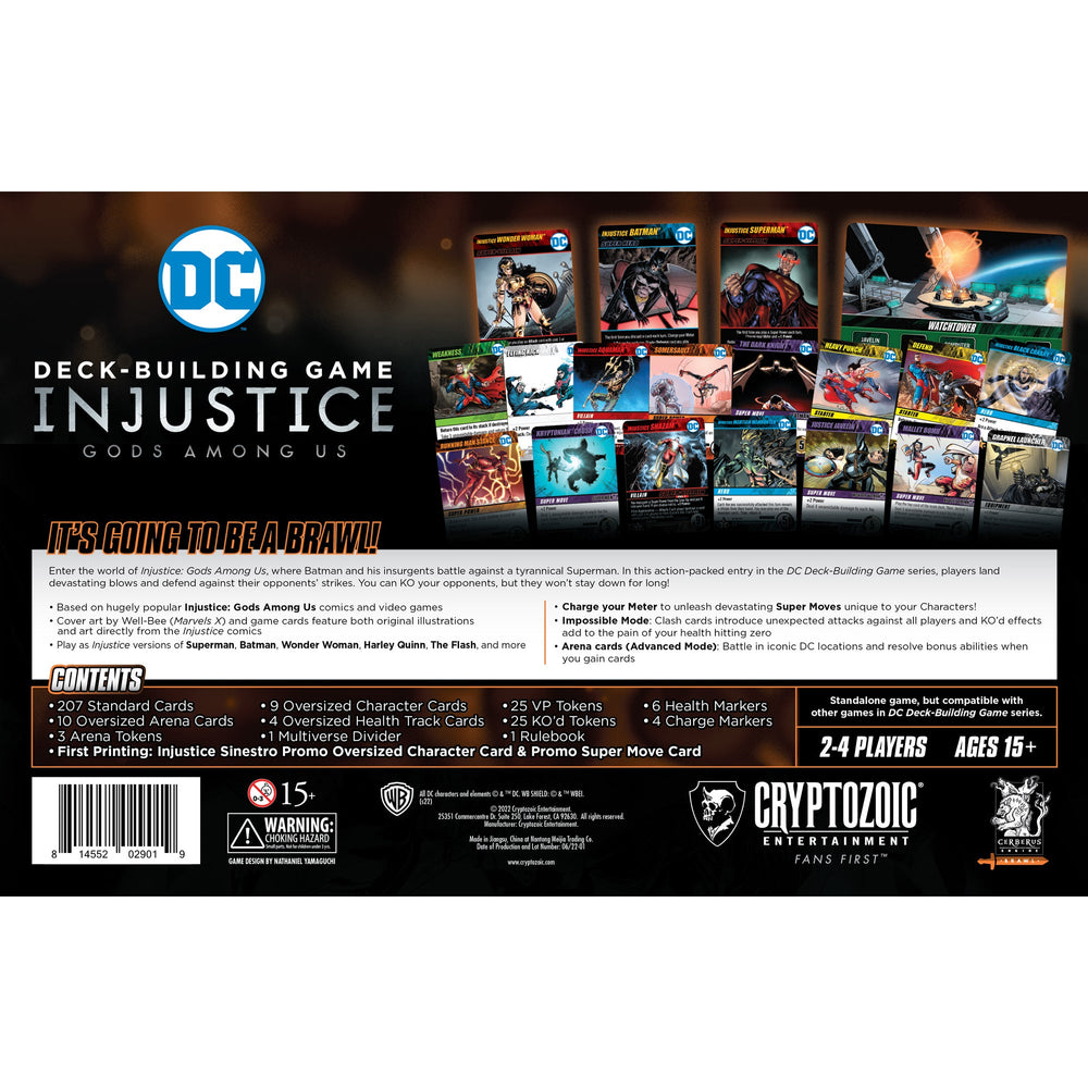 DC Deck-Building Game: Injustice (ONLINE ORDER ONLY)