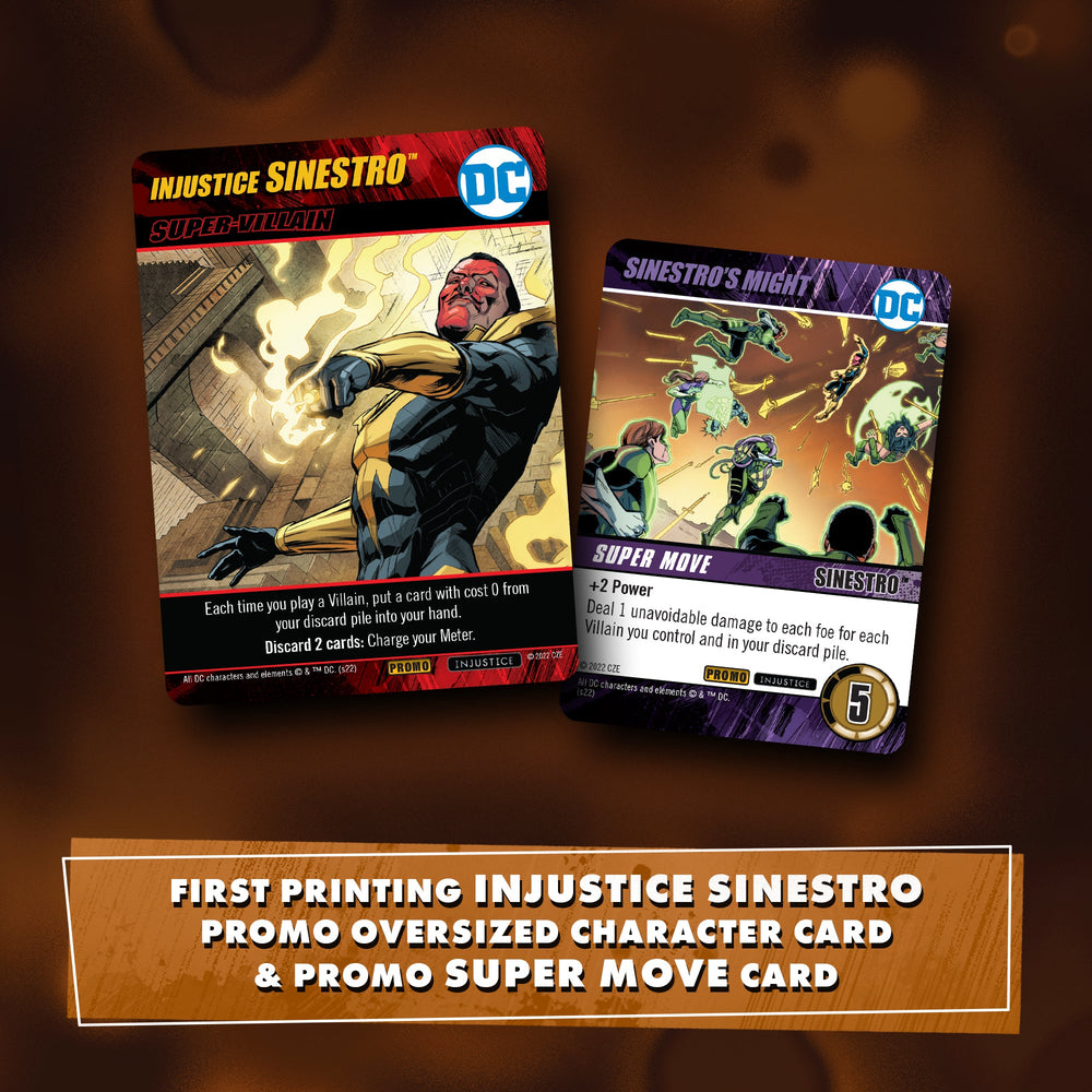 DC Deck-Building Game: Injustice (ONLINE ORDER ONLY)