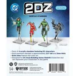 DC 2DZ Acrylic Standees: Pack 1 (ONLINE ORDER ONLY)
