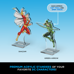 DC 2DZ Acrylic Standees: Pack 3 (ONLINE ORDER ONLY)