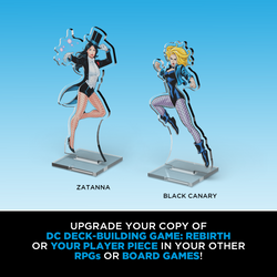 DC 2DZ Acrylic Standees: Pack 3 (ONLINE ORDER ONLY)