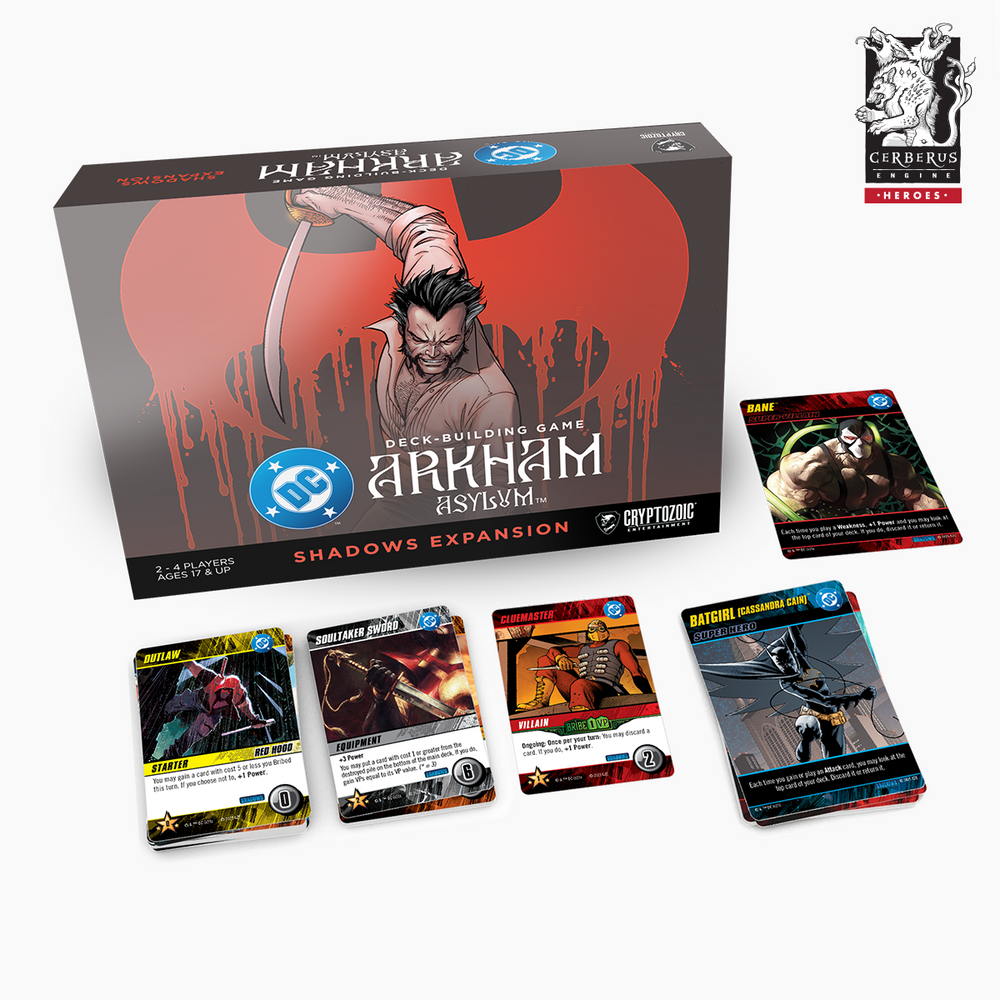 DC Deck-Building Game: Arkham Asylum Shadows Expansion (ONLINE ORDER ONLY)