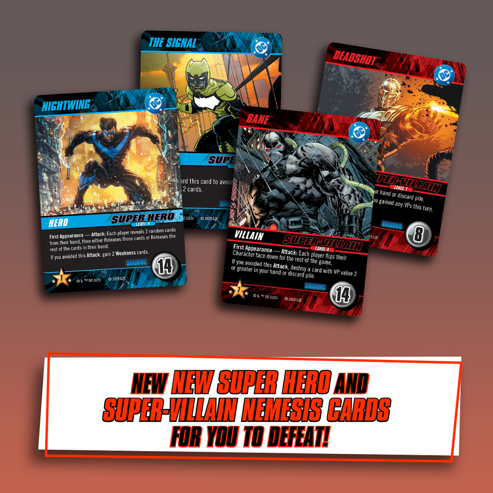 DC Deck-Building Game: Arkham Asylum Shadows Expansion (ONLINE ORDER ONLY)