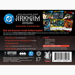 DC Deck-Building Game: Arkham Asylum Shadows Expansion (ONLINE ORDER ONLY)