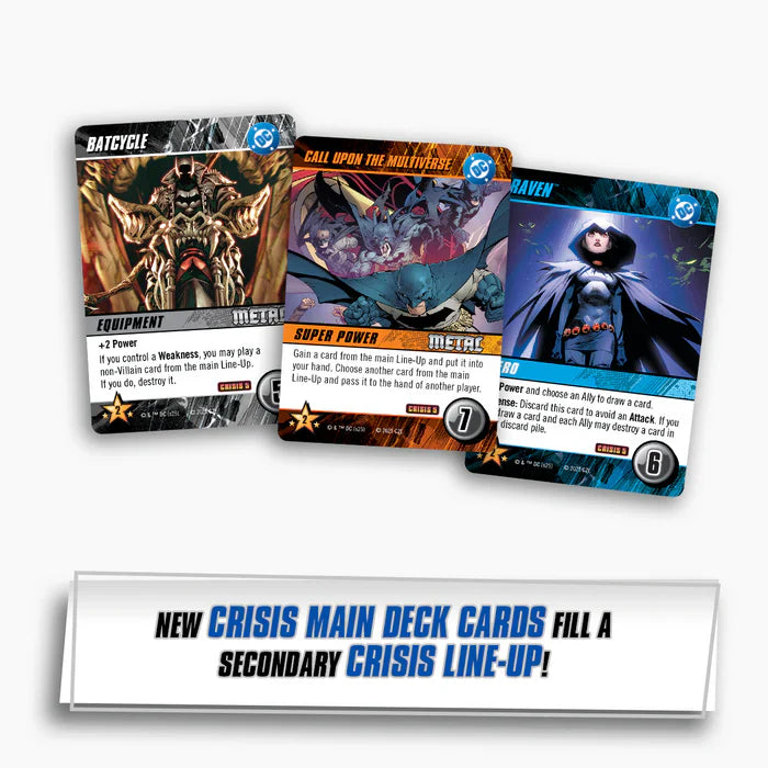 DC Deck-Building Game: Death Metal - Crisis Expansion Pack 5